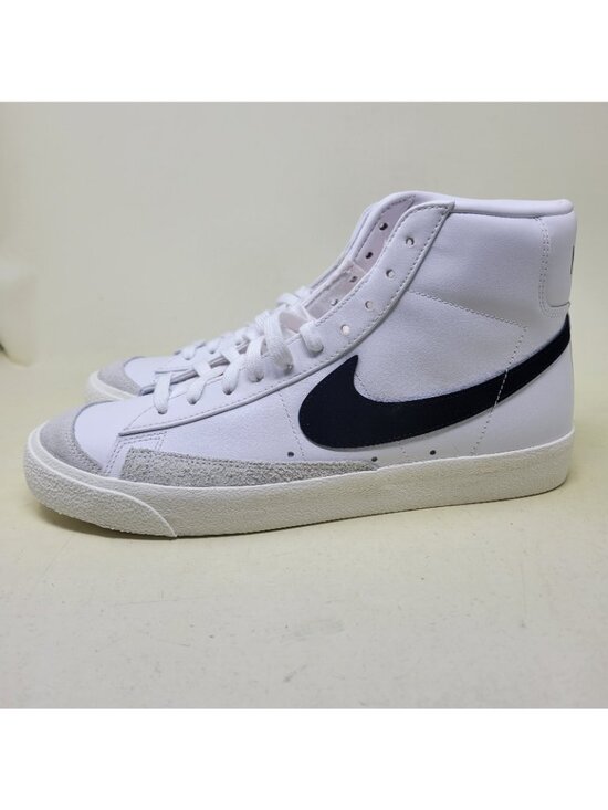 Nike Blazer Mid ‘77 VNTG Men's Size 10.5 White/Black BQ6806-100 - Picture 4 of 10